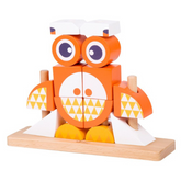 Animal Variable Building Blocks – Owl Edition (Age 18+ Months)