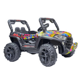 Battery Powered Electric Ride on Car - Graphiti Design