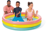 Intex Sunset Glow Pool – Large 3-Ring Inflatable Pool for Kids (Ages 2+)