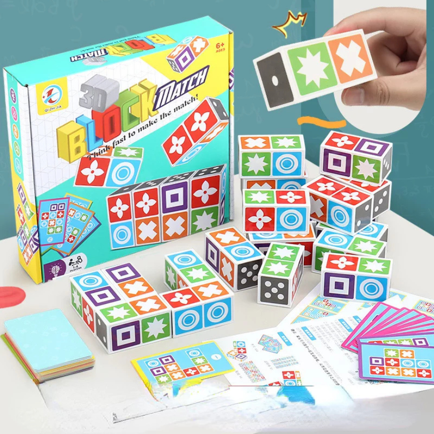 3D Block Match Game–Color & Shape Logic Puzzle (Ages 6+)