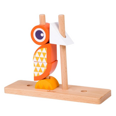Animal Variable Building Blocks – Owl Edition (Age 18+ Months)