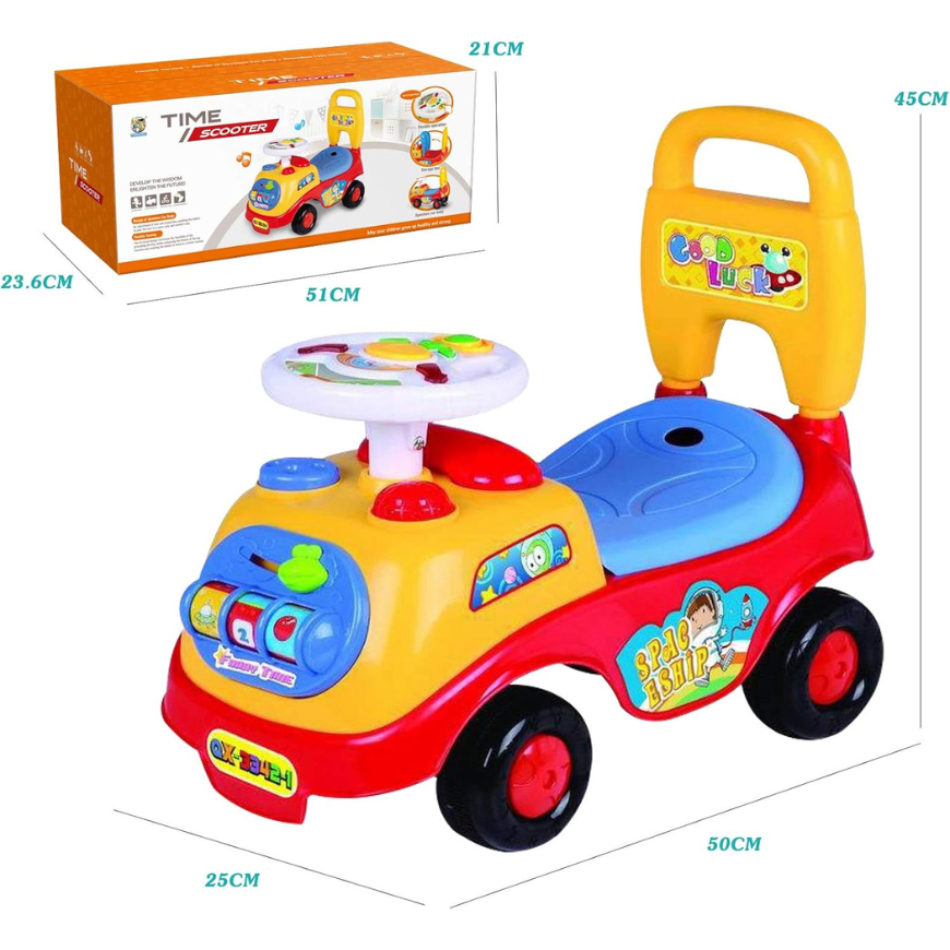 Baby Swing Car with Music – Safe, Fun & Easy-to-Ride for Toddlers (Ages 1–3)
