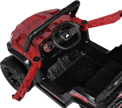 Battery Powered Electric Ride on Car - Spider Web Design