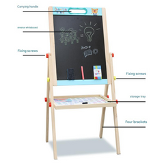 Beilalund 85cm Height Double Sided Standing Easel with Handle