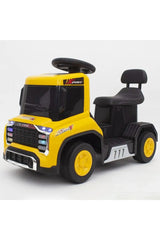 Electric Ride-on Truck for Kids – with Realistic LED Lights & Music