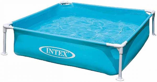 Intex Kids Mini Frame Pool Aqua 1.22 x 1.22 x 0.30 m