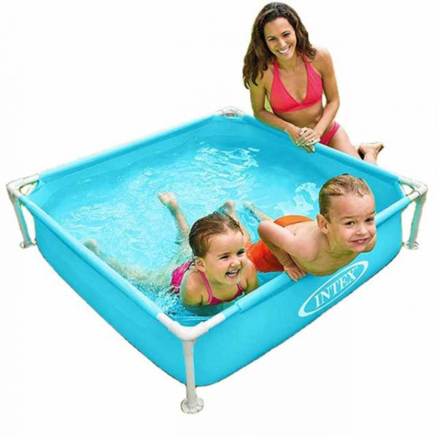 Intex Kids Mini Frame Pool Aqua 1.22 x 1.22 x 0.30 m