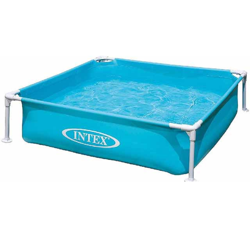 Intex Kids Mini Frame Pool Aqua 1.22 x 1.22 x 0.30 m