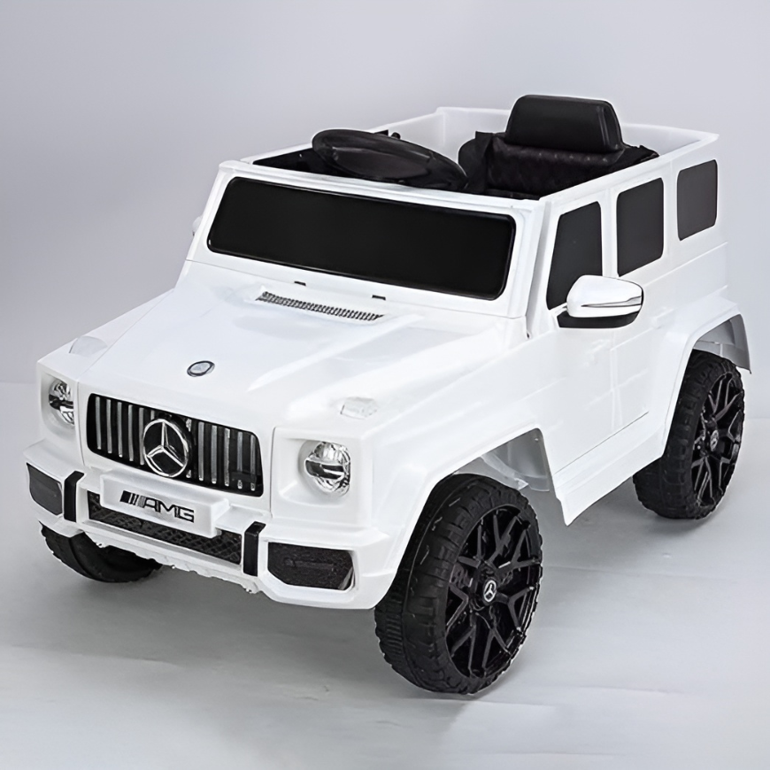Kids Ride-On SUV Car with Remote Control, LED Lights, Music, and Double Doors