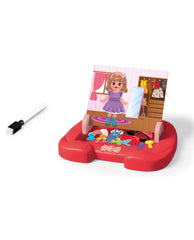 My First Drawing Board “Artist” 3-in-1 Creative Fun – Magnetic Board, Whiteboard & Dress-Up Play (Ages 3+)