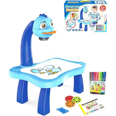 Projector Painting Play Set – Interactive Art Table with Music & 24 Patterns (Ages 3+)